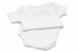 White Angel Baby One Piece